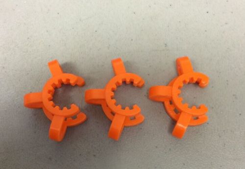 12pcs 14mm Orange Keck Clip