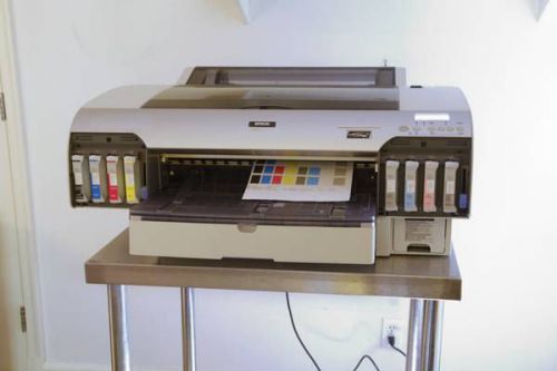 Epson stylus pro 4000 digital photo inkjet printer plotter ink print picture for sale