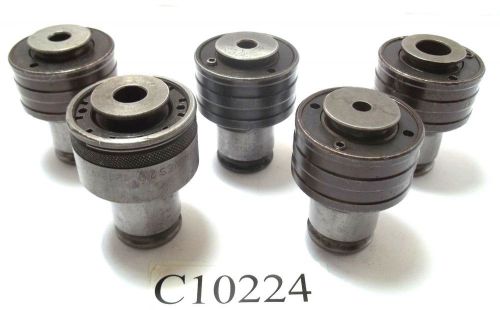 5 PC SET BILZ #2 METRIC TAP COLLETS ADAPTER COLLET GREAT PRICE LOT C10224