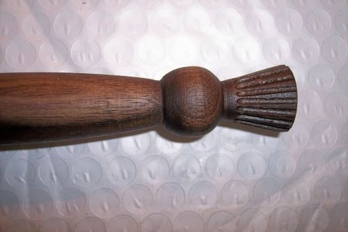 10&#034; TURBO MUDDLER WALNUT SCOTTISH THISTLE  SPURTLE BAR MASHER by Stephen Mines