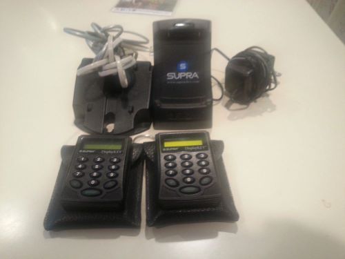 2 supra display keys w/ cradle, real estate entry security system for sale