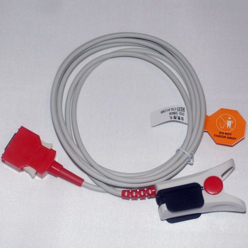 Masimo Rainbow Red 20Pin Rad7 Rad8 SpO2 Adult Pulse Sensor Probe 2201 DCI-DC-3