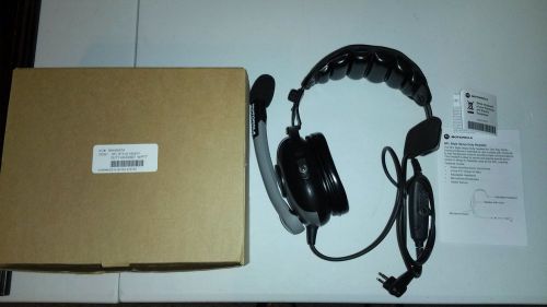 Motorola Single Muff Heavy Duty NFL Style Headset