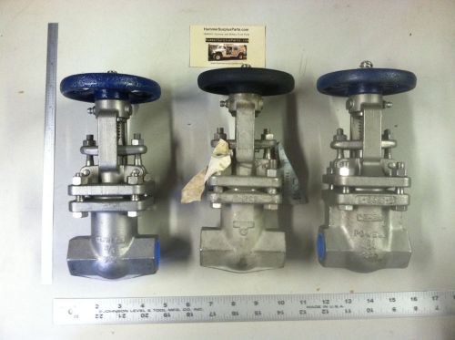 William Powell 3/4 SW-2490 Gate Valve NOS NSN 4820-01-144-3202 - 3 Valves E0715