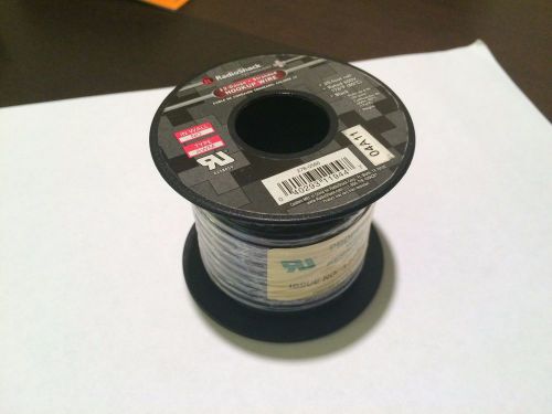 12 guage Stranded HOOKUP WIRE- 20 ft- RadioShack- Black color