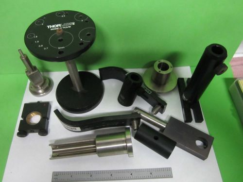 LOT PARTS OPTICAL MOUNTS THORLABS NEWPORT ORIEL LASER OPTICS AS IS BIN#U9-05