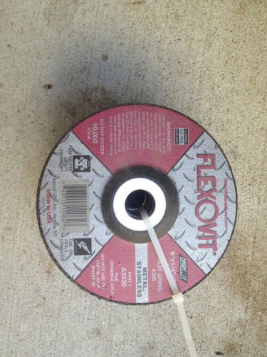 Lot of 11 6&#034; Flexovit metal grinding wheels