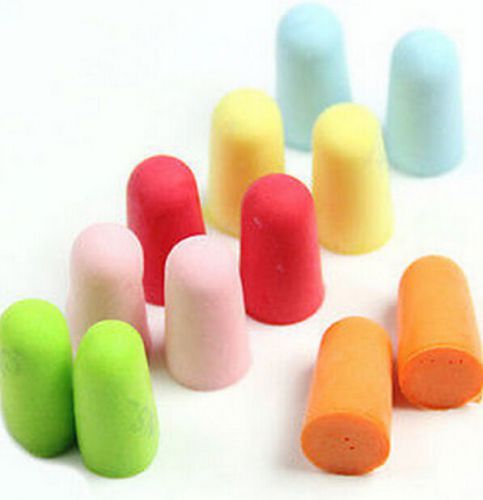 FD1919 Foam Earplug Keeper Protector Sleep Noise Reducer Wrapped ~10pcs~