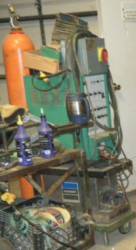 L-Tec Heliarc 307i AC/DC 300A tig runner setup ready to weld esab linde GTAW