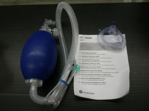 CAREFUSION 2K8005 AIRLIFE ADULT MANUAL RESUSCITATOR- 10PCS