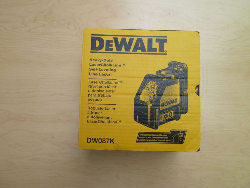 Dewalt DW087K self-leveling line laser