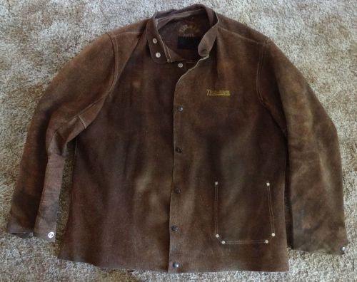 TILLMAN BROWN LEATHER WELDING JACKET XL