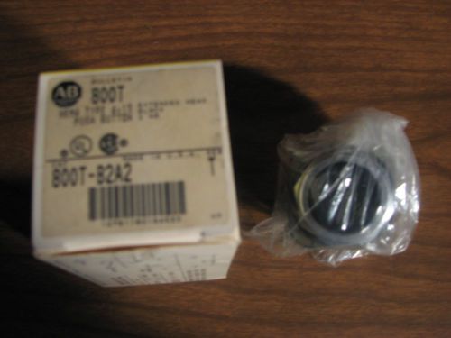 Allen Bradley 800T-B2A2 Extended Head Black push button