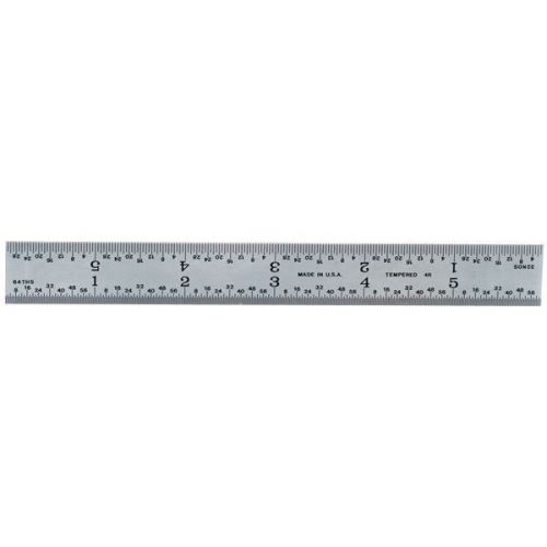 PEC 562-006 Rigid Steel Rule-Size:150mm 5 PK