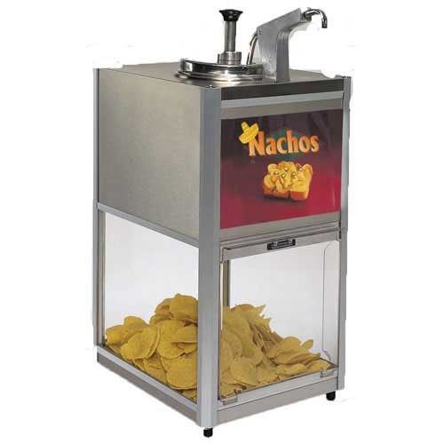 Nacho chip &amp; cheese warmer merchandiser gold medal 2206 for sale