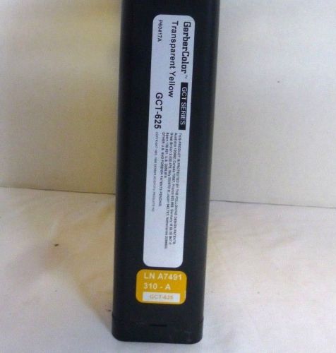 GerberColor Thermal Transfer Foils EDGE Gerber Transparent Yellow GCT-625 USED