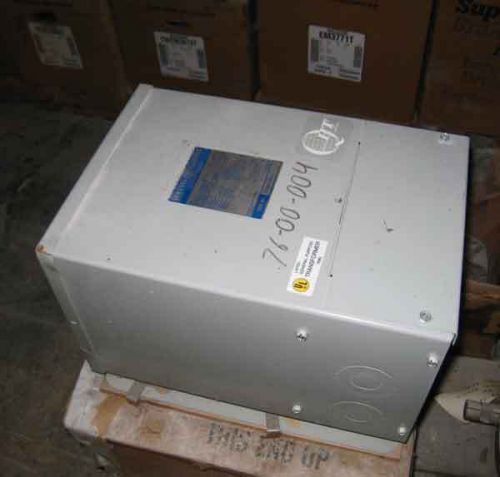 Transformer, GE 10 KVA, single phase.  Primary 432/456/480v, secondary 120/240v.