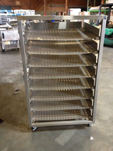 Brand New Aluminum Custom Mobile Meat Rack For Smoking or Drying