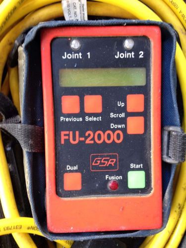 George Fischer Sloane GSR FU-2000 Welder Electrofusion Pipe Fusion