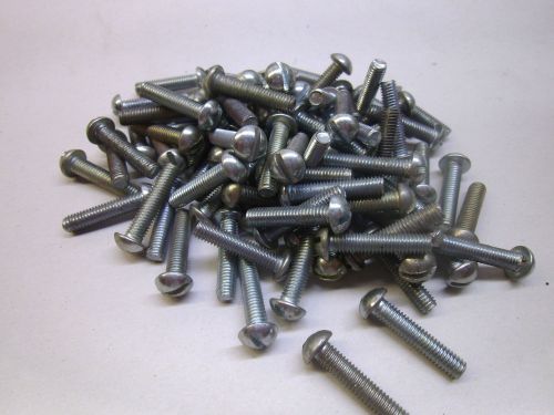 BUTTON HEAD MACHINE SCREW 10-32 X 7/8&#039; QTY 100  #9751