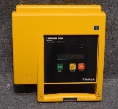 Physio Control LifePak 500 - NO RESERVE