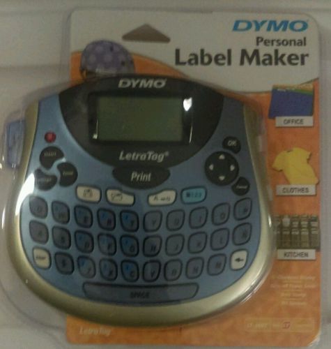 Letratag plus handheld personal label maker 2-line printing font sizes for sale