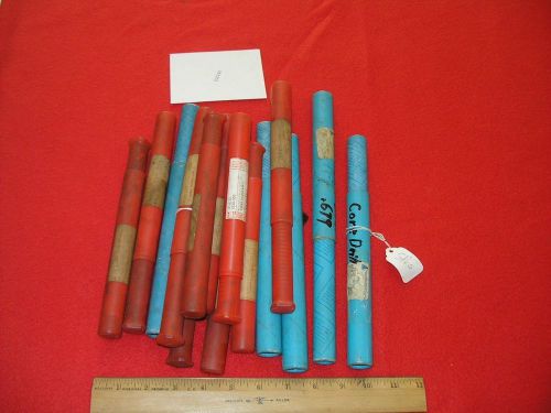 10 Kobe Steel Ltd. #1 Morse Taper Drill Bits Counterbore &amp; 5 Mohawk 4 Flute