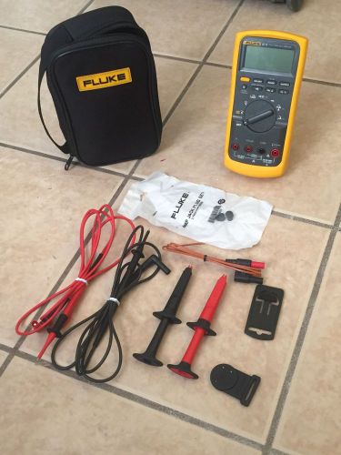 Fluke 87V/E2 Industrial True-RMS Multimeter Combo Kit NEW