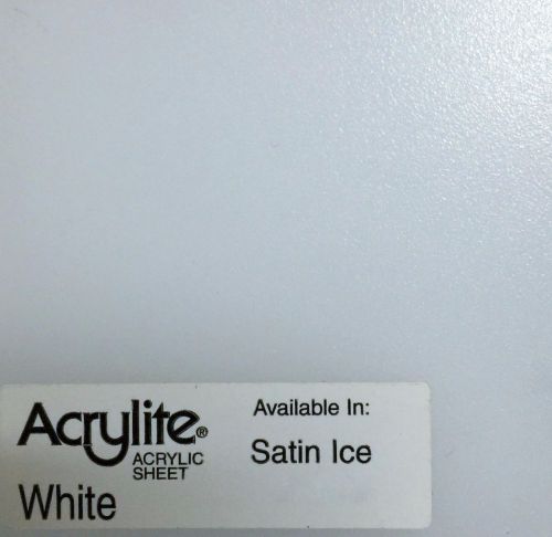 1/4&#034; Frosted Clear 2-Sided Textured Acrylic Plexiglas .250&#034; x 12&#034; x 18&#034; (Qty:2)