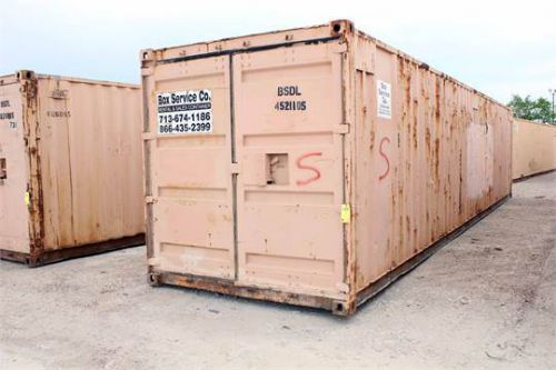 40&#039; steel shipping storage container unit 183 for sale