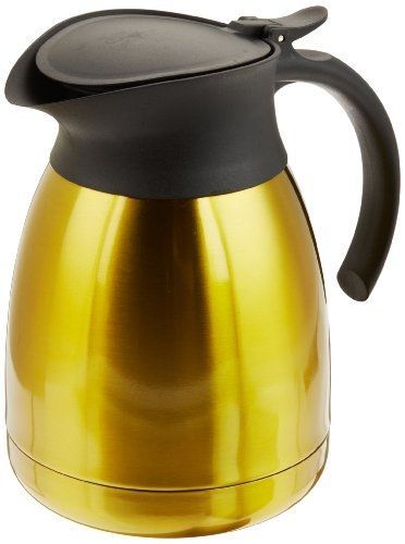 Genuine Joe GJO11951 Classic Vacuum-Insulated Carafe with Flip-top Lid, 1.2L