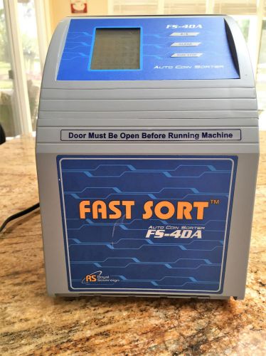 Royal Sovereign Fast Sort FS-4DA Digital Coin Sorter