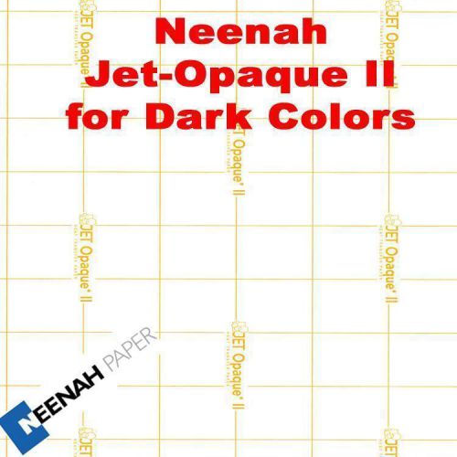 Jet Opaque II Heat Transfer Paper 8.5 x 11   150 Sheets