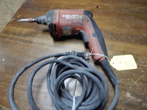 &#034;HILTI&#034; # SD-4500 Corded Screwdriver Unit # 30