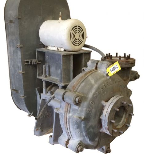 Used Warman Centrifugal Slurry Pump 8/6