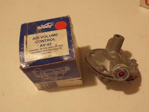 BRADY AIR VOLUME CONTROL AU-42