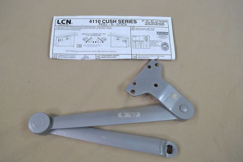 LCN 4110 S-CNS Spring Cush Cushion Stop Arm ALum Finish-NEW