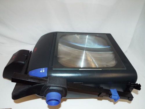 3M SERIES 1800 BJ1 OVERHEAD PROJECTOR W 1 INSTALLED 360 WATT BULBS FOLD DOWN ARM