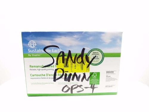 NEW STAPLES SEB43XR SUSTAINABLE EARTH TONER CARTRIDGE D524948