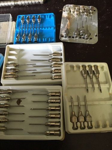 Lot Of 60 + Veterinary Needles