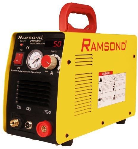 Ramsond CUT 50DX 50 Amp Digital Inverter Portable Air Plasma Cutter Dual Voltage