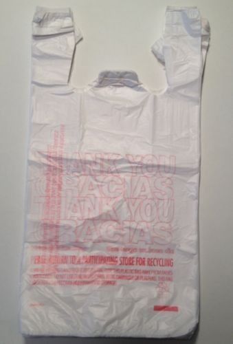 T-Shirt Carryout Bags- Thank You - 100 Ct  (Brand New)