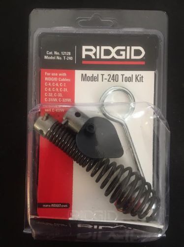 Ridgid model t-240 tool set cat.no. 12128 new free shipping for sale