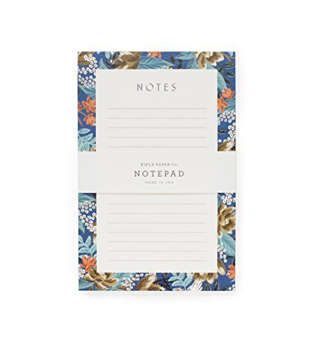 Rifle Paper Co. Cobalt Floral Notepad