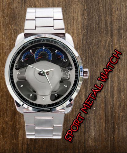 Subaru Forester 4-d Steering Wheel Watch New Design On Sport Metal Watch