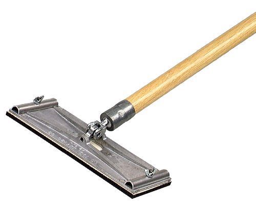 Hand Tool Drywall Pole Sander With Polished Aluminum Swivel Head/Wooden Handle