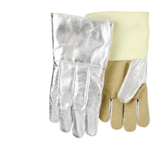 Revco Black Stallion AHS714P 14&#034; 19 oz. Aluminized Carbon/Kevlar Gloves, OSFM