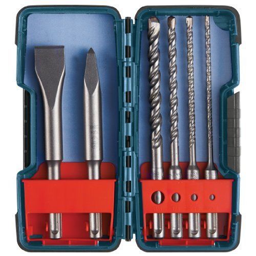 Bosch SDS-plus Masonry Trade Bit Set Chisels and Carbide Drills Tools Diamond