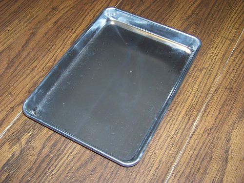 3 Pieces Quarter Size 10&#034;x 13&#034;  18 GaugeProfessional  Aluminum Sheet Pan ~ NEW