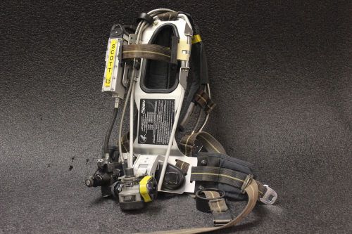 Scott 2002 4.5 ap50 air-pak harness scba air pack w/ integrated pass cyl. valve for sale